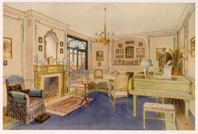 Drawing Room - Adam Revival Style by Richard Goulburn Lovell